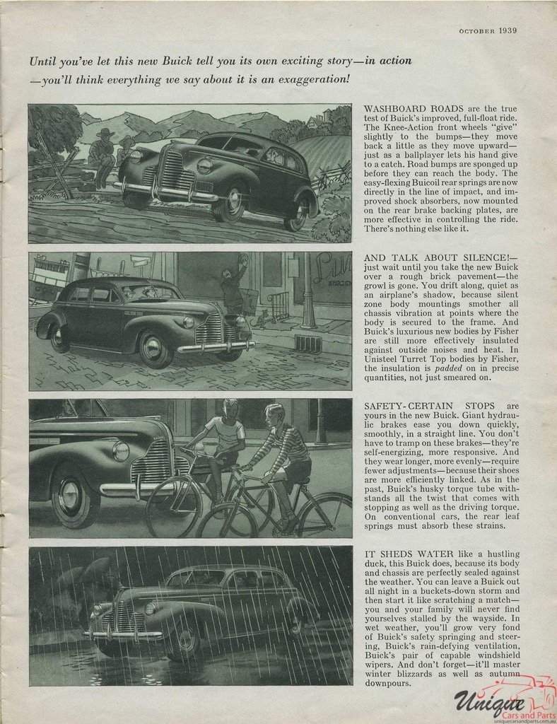 1940 Buick Editorial Brochure Page 11